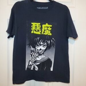 Zombie Makeout Club Size XSmall "Butcher Love Hurts" Black Graphic T-Shirt